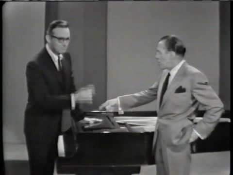Steve Allen and Ed Sullivan 1962