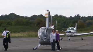 preview picture of video 'Birthday Helicopter Ride over Nottingham'