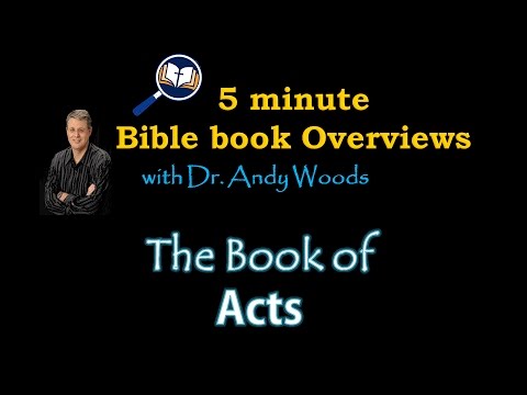Book of Acts in 5 minutes