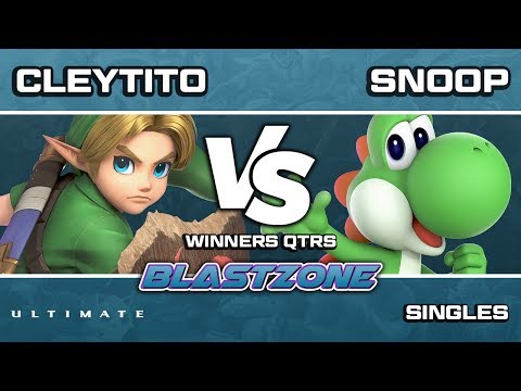 PSG Blastzone: Cleytito (Young Link) vs Sugoi | Snoop (Yoshi) - Winners Qtrs