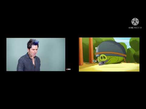 SAND IN MOUTH angry birds toons piggies from the deep