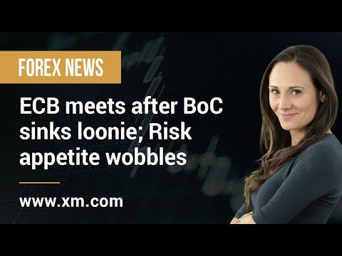 Forex News: 23/01/2020 - ECB meets after BoC sinks loonie; Risk appetite wobbles