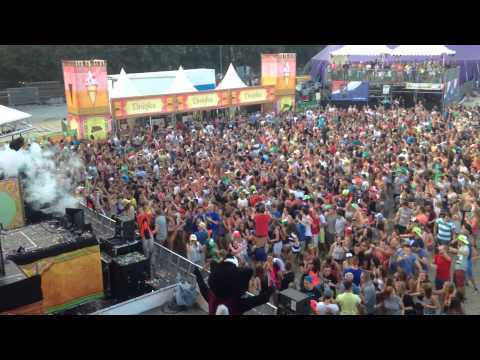 DJ DiMaro op Dance D-Vision festival 2014 Mainstage