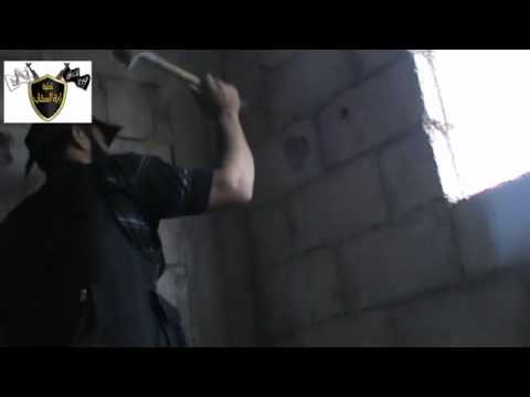 كتيبة العقاب تقوم بفتح طلاقيات لصد قوات النظام من اقتحامهم بلدة خربة غزالة ضمن معركة جسر حوران