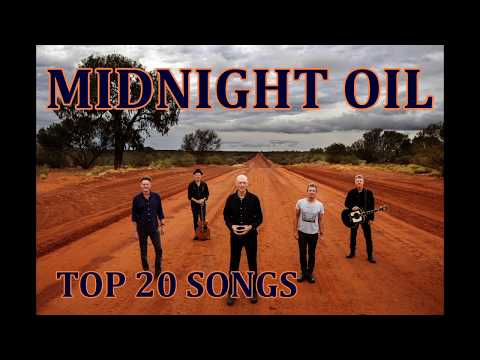 Top 10 Midnight Oil Songs (20 Songs) Greatest Hits (Peter Garrett)