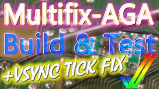 Commodore Amiga AGA Multifix & VSYNC Tick Fix (Scandoubler / De-Interlace Card) - Part 1