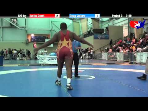 Justin Grant vs. Doug Vollaro at 2013 ASICS University Nationals - FS
