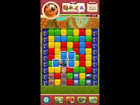 Toon Blast Level 2591 - NO BOOSTERS 🐻🐺🐱 | SKILLGAMING ✔️