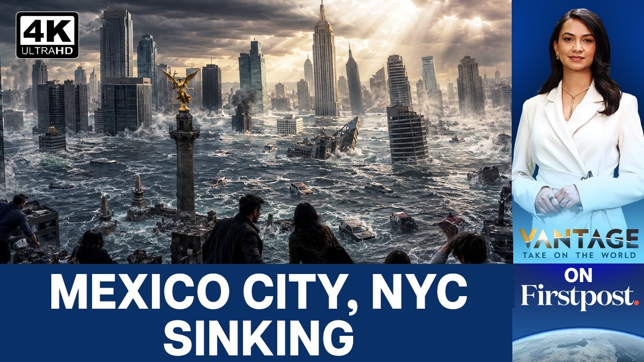 Why Are Cities In New York, Mexico & India Slowly Sinking? | Vantage on Firstpost | N18G