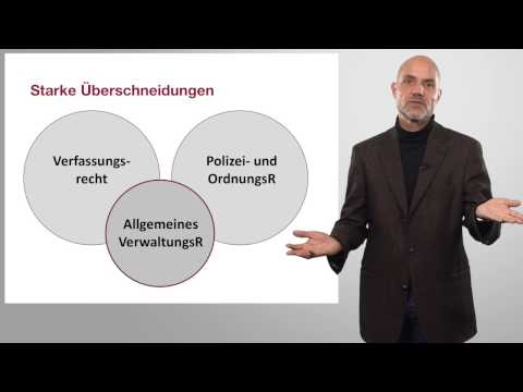 Was ist allgemeines Verwaltungsrecht (Grundstrukturen des Verwaltungsrechts)