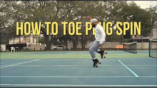HOW TO TOE PLUG SPIN - (Advanced Level Game)