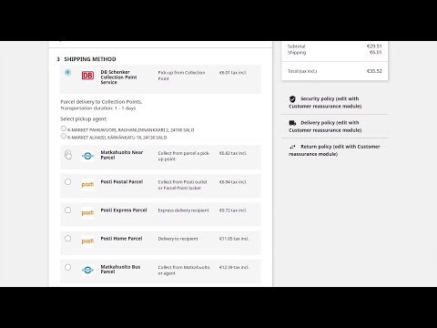 Shipit.fi shipping module for PrestaShop 1.7