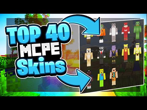 SyncSparker - TOP 40 COOLEST MINECRAFT SKINS!! | MCPE 1.14+