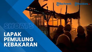 Lapak Pemulung Seluas 1.000 Meter Persegi di Cilandak Kebakaran, Diduga karena Korsleting Listrik