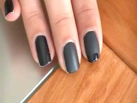 comment appliquer top coat mat