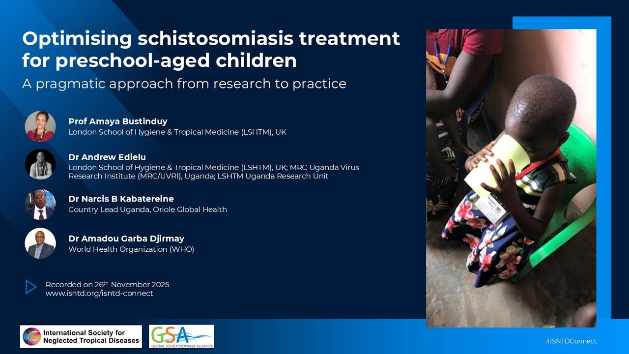 Optimising schistosomiasis treatment for preschool-aged children