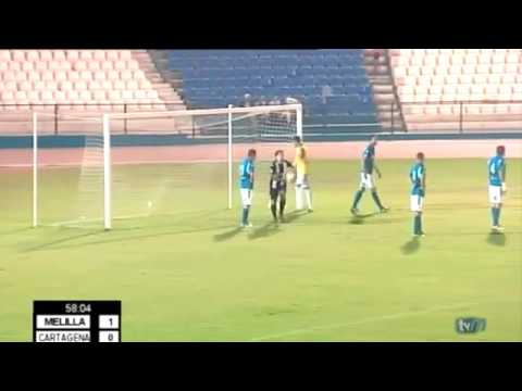 Gol de Chus Hevia - 8/10/2016 UD Melilla - FC Cartagena