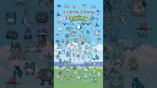 Can you find the shiny Pokemon? Good luck!  #pokemon #pokemonchannel