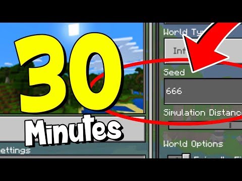 O1G - 30 minutes of the scariest seeds in Minecraft..