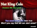 Answer me my love (Nat King Cole cover) 