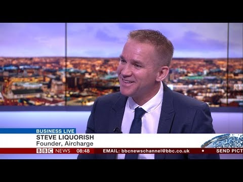 Aircharge featured on BBC News