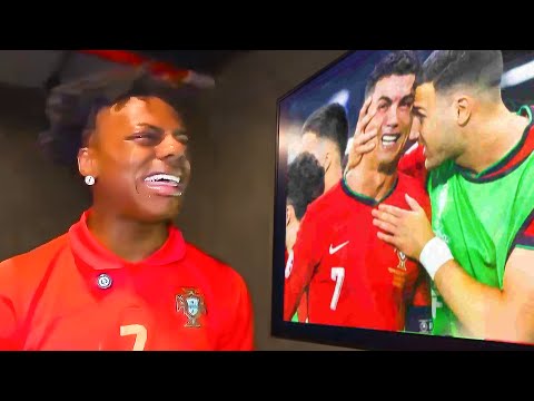 Speed's Live Reaction To Ronaldo Being Eliminated From Euro Finals