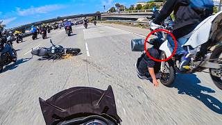 10 Minutes of Motorcycle Crashes That Will Make You Think Twice