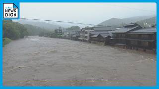 水没した車や陥没した道路… 東海地方にも被害もたらした台風6号 各地で6月の観測史上最大の雨量に 川の増水や地盤の緩みに引き続き注意