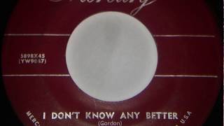 I Don&#39;t Know Any Better - Eddy Howard 1952