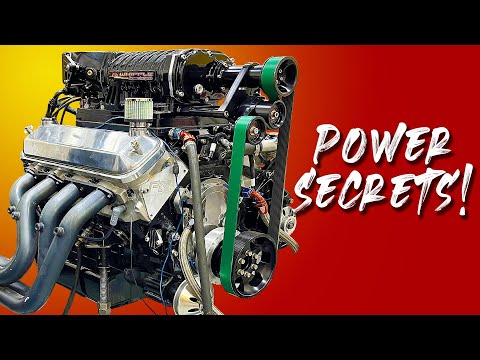 Building a Big Power Whipple Supercharged Big Block for a Really Cool Application