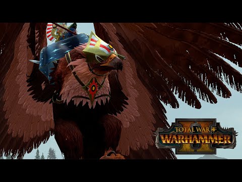 The Legend of RED EAGLE - High Elves vs Greenskins // Total War: WARHAMMER II Multiplayer