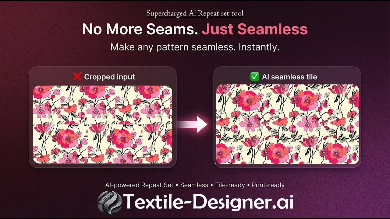 Seamless Pattern Repeats, Instantly