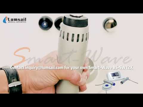 Smart-Wave BS-SWT2X ESWT Shock Wave Therapy Machine Transmitter Use Full Introduction