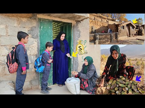 Fariba’s Journey from the Cold Mountains to the City: A Mother Who Sold Her Acorns to Survive ❤️❄️