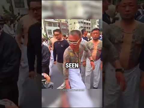 Japanese Yakuza Member Shows Unexpected Side at Street Parade!