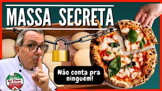 MASSA DE PIZZA SECRETA DO CHEF JOSÉ CARLOS | A MELHOR!