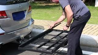 How to install your Hitch Mount Cargo Basket 