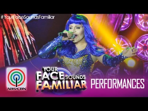 Your Face Sounds Familiar: Nyoy Volante as Katy Perry - "Firework"