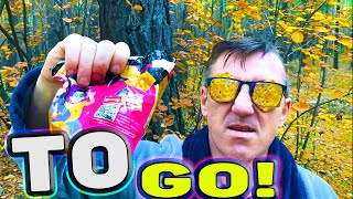 Почему в лесу? Почему дружно? И почему To Go? Ответов нет, это рондомные вопросы, по сути риторические)) 
Но! To Go это нечто то, что пропало и протухло, рискнет ли Макс это возЪесть? 
Смотрим свежеиспечённый видос на ютубнутом канале