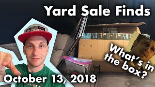 Yard Sale Finds - Big box of games! - 10/13/18