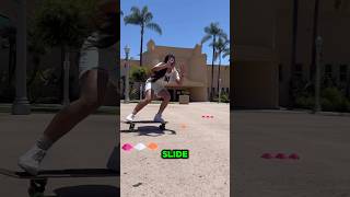Frontside slide🌊Surfskate Drill: Master the Bottom & Top Turn #shorts #surfskate #tutorial