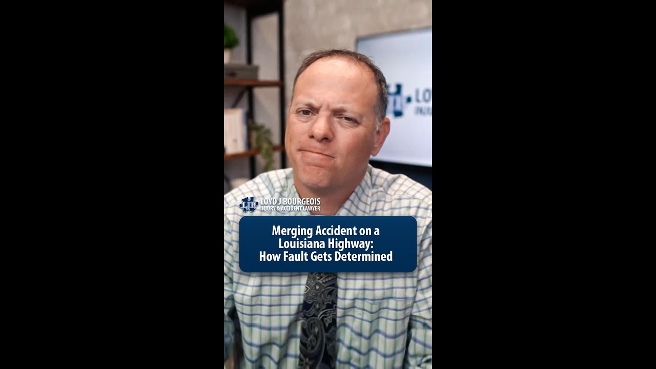 Who Is at Fault If I Wrecked Merging Lanes in Louisiana?