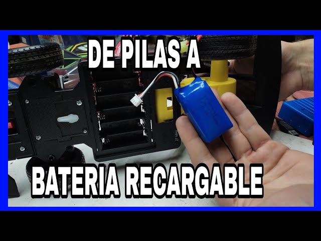 Vídeo relacionado con PLLYPE 14500 Recargable Li-Ion Batería, 3,7 V 2000 mAh RC Baterías de Coche, Baterías RC Recgargeble, con Cable de Carga USB Conector SM 2P, para Camión Coche de Control Remoto