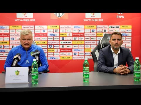 2019-09-07 Sandecja - GKS 1962 Jastrzębie 1-1 (0-0), pomeczowa konferencja