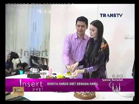 Adi Nugroho Rayakan Ulang Tahun Sekaligus Gelar Empat Bulanan Donita - Insert Pagi 23 Juni 2015