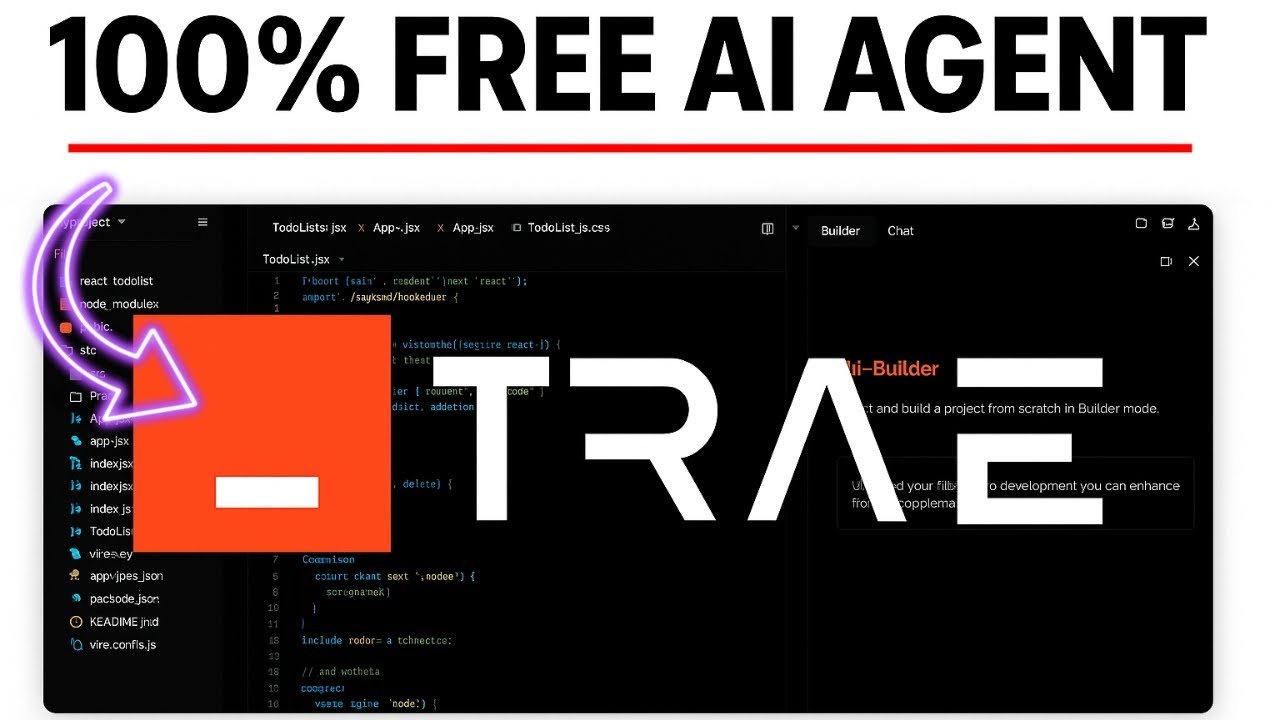 Trae AI: FREE AI Coding Agent with MCPs 🤯