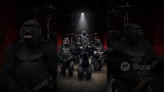 First Test with Sora 2: The Gorilla Metal Band Is Alive!