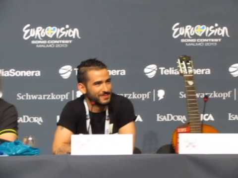 ESCKAZ live in Malmö: Koza Mostra & Agathonas (Greece) - Press conference 11.05.2013