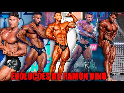 RAMON DINO PRO TODAS SUAS EVOLUÇÕES - MR OLYMPIA, EUROPA PRO, EXPO SUPER SHOW, ARNOLD OHIO