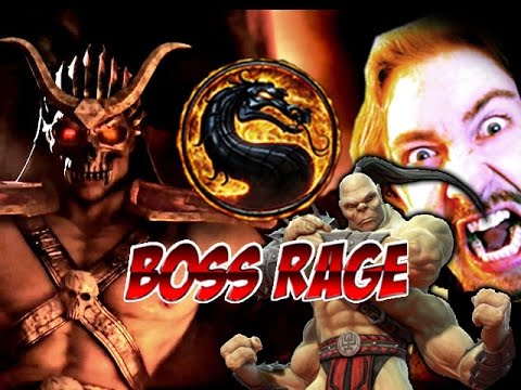 BOSS RAGE! SHAO-KAHN Challenge #300 (Mortal Kombat 9)
